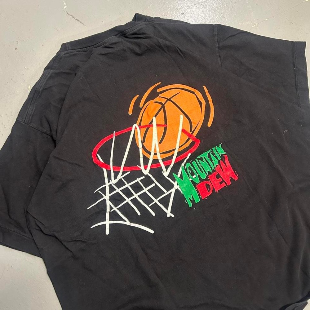 Vintage 90's Mountain Dew‎ Basketball Shirt